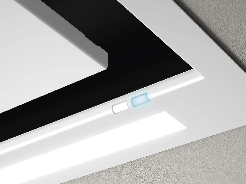 Аспиратори за островен монтаж Аспиратор Elica Hilight Glass H16 WH 100